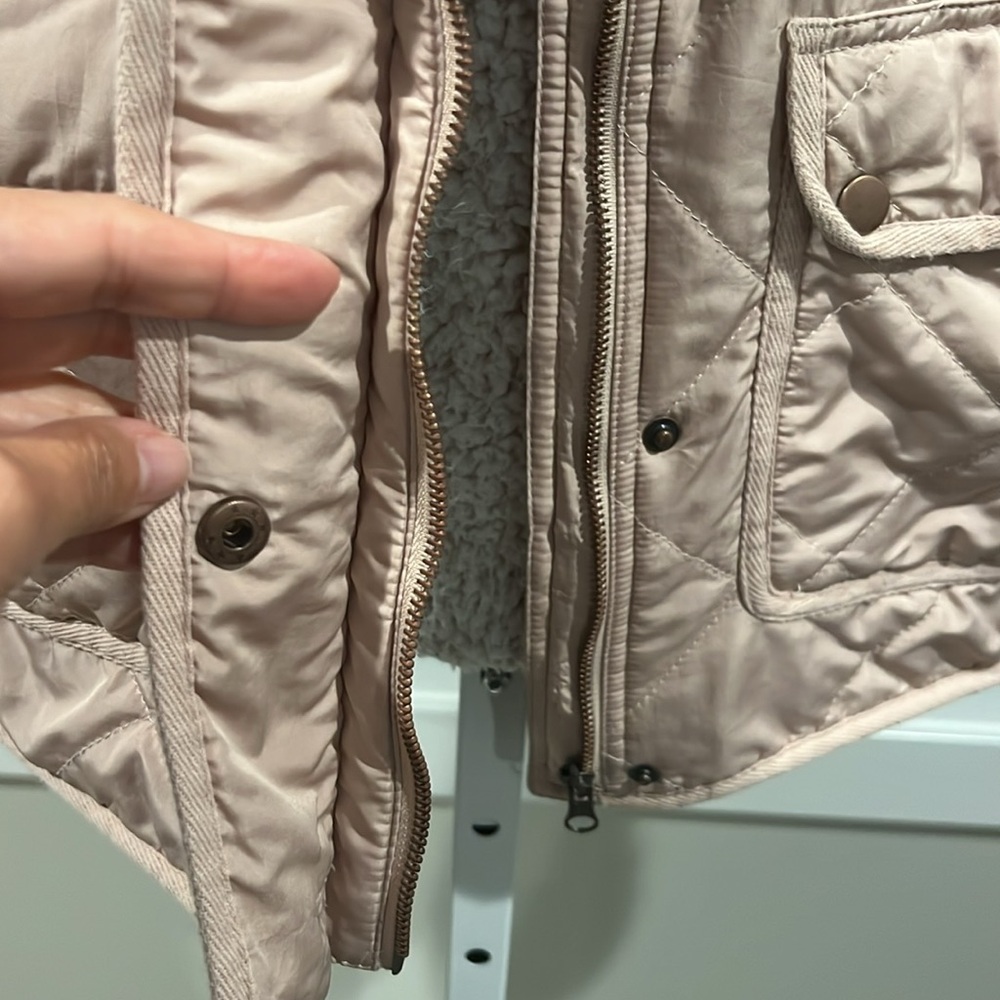 Miami Quilted Utility Sherpa Lined Jacket - Picture 10 of 13